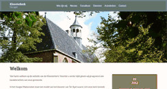 Desktop Screenshot of kloosterkerkterapel.nl